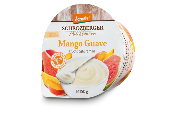 Mango Guave Joghurt 150g PNG
