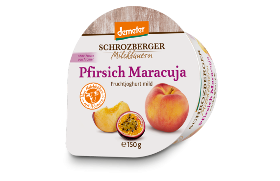 Pfirsich Maracuja Joghurt 150g PNG
