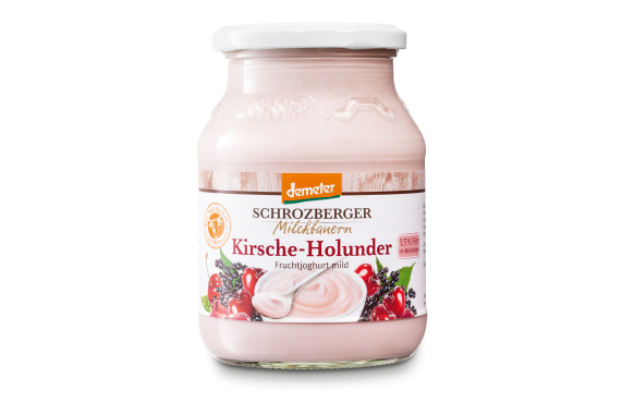 Kirsche Holunder Joghurt 500g PNG