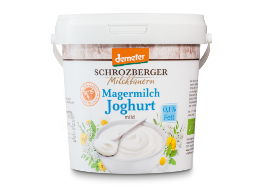 Magermilch Joghurt 1kg 0,1% PNG