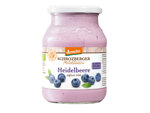 Heidelbeere Joghurt 500g PNG