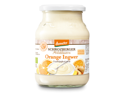 Orange Ingwer Joghurt 500g PNG